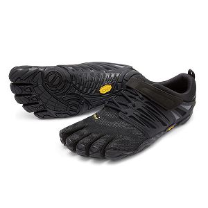 Vibram V-Train Black Mens Training Shoes | India-675901